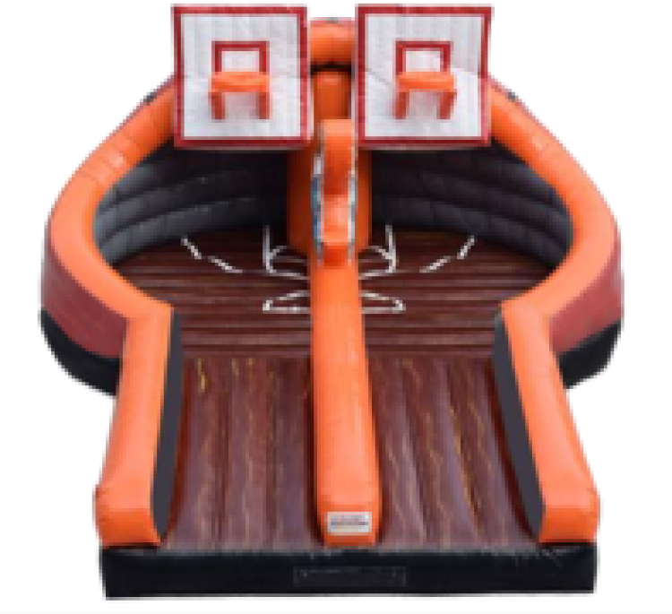 Inflatable Slam Dunk Challenge