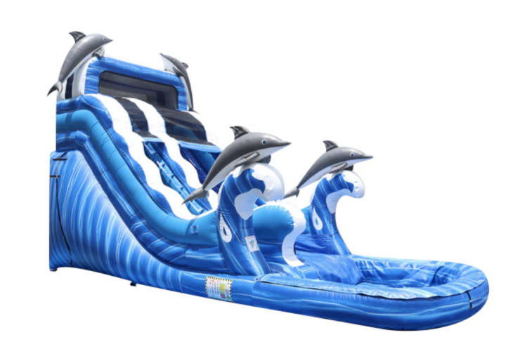 20 FT DOLPHIN WAVE WATERSLIDE