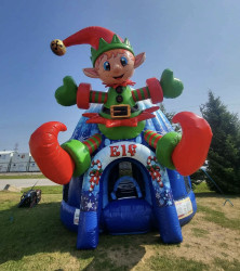 b276091958c7c901380a935c444f2d11202 1753971774 Huge Life Size Elf Igloo Bounce House