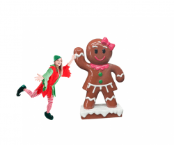 Gingerbread lady Statue Gingerbread lady Statue
