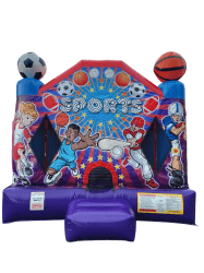 Sports Bounce with basketball Nets