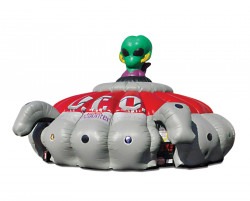 UFO Encounter Laser Tag Inflatable Maze