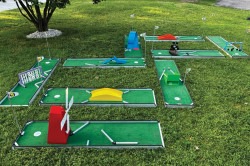 Mobile Portable Mini Golf- 9 Holes
