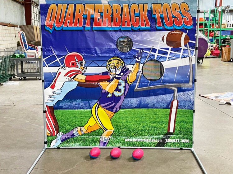 Football Toss Frame Game Football Toss Frame Game