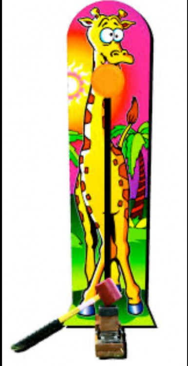 Giraffe kiddie striker Giraffe kiddie striker