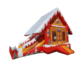Christmas Bouncer With Slide