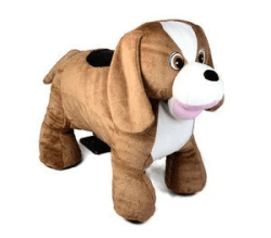 mz5915 electric plush cars riding on mall token system battery ope 3 Ride on Animals