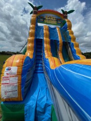 2483B5E2 C4F4 432F A49F 9BFD853C2CA7 4 5005 c 1753472477 27FT Tiki Crush Waterslide with Slip and Slide
